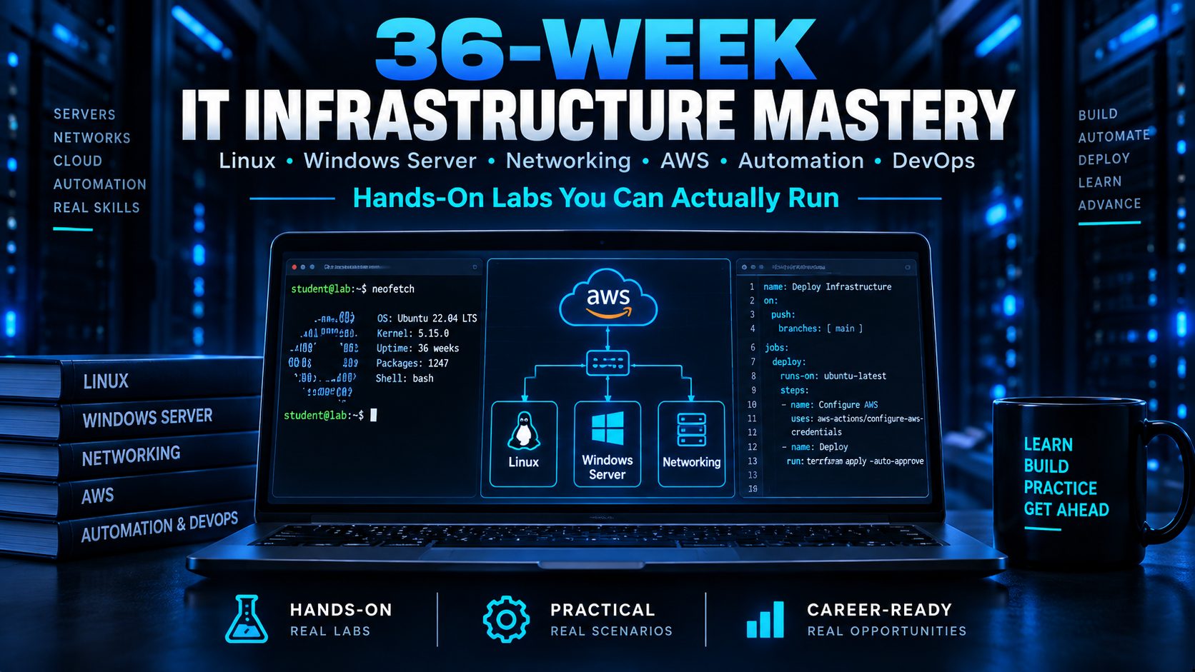 36-Week IT Infrastructure Master