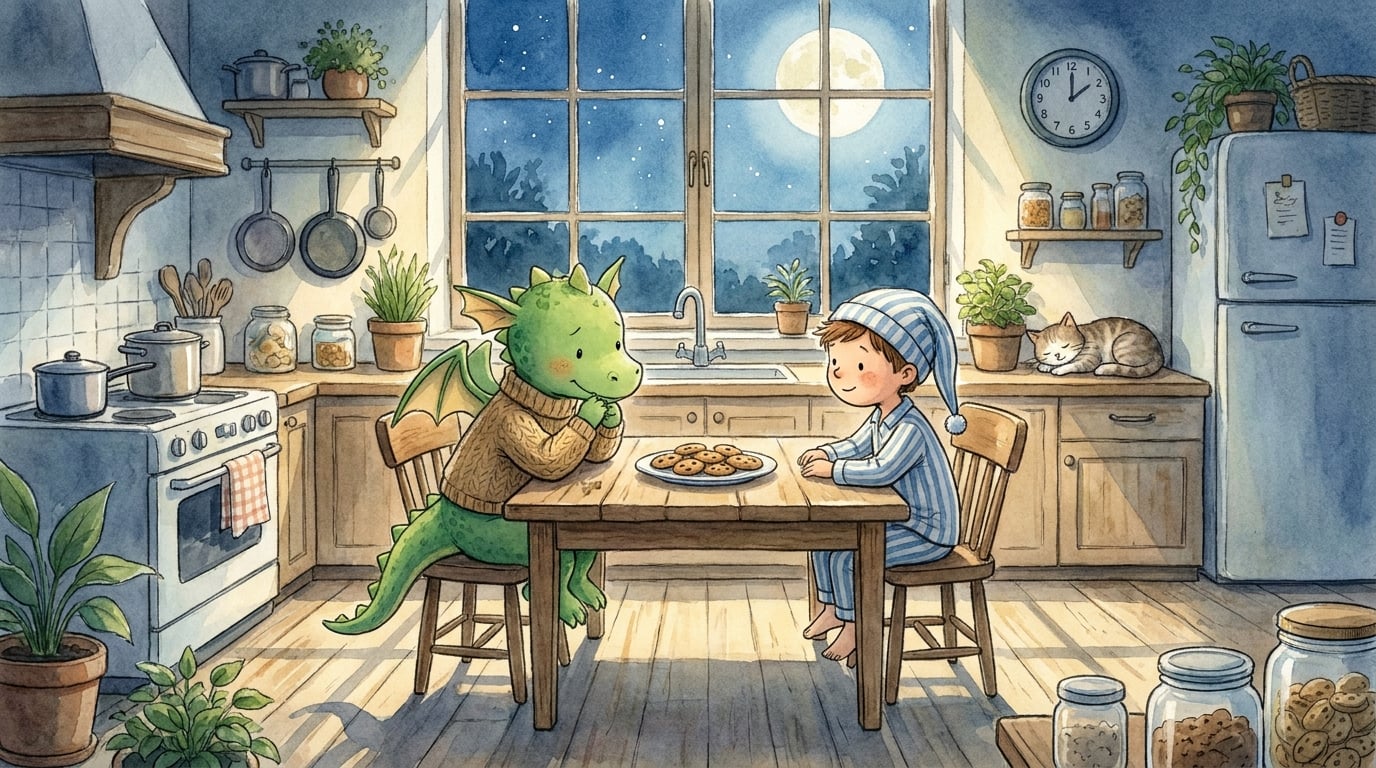 Milo and the Midnight Snack Dragon