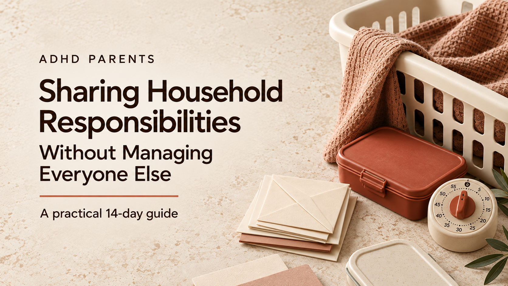 ADHD Parents Sharing Household Responsibilities Without Managing Everyone Else