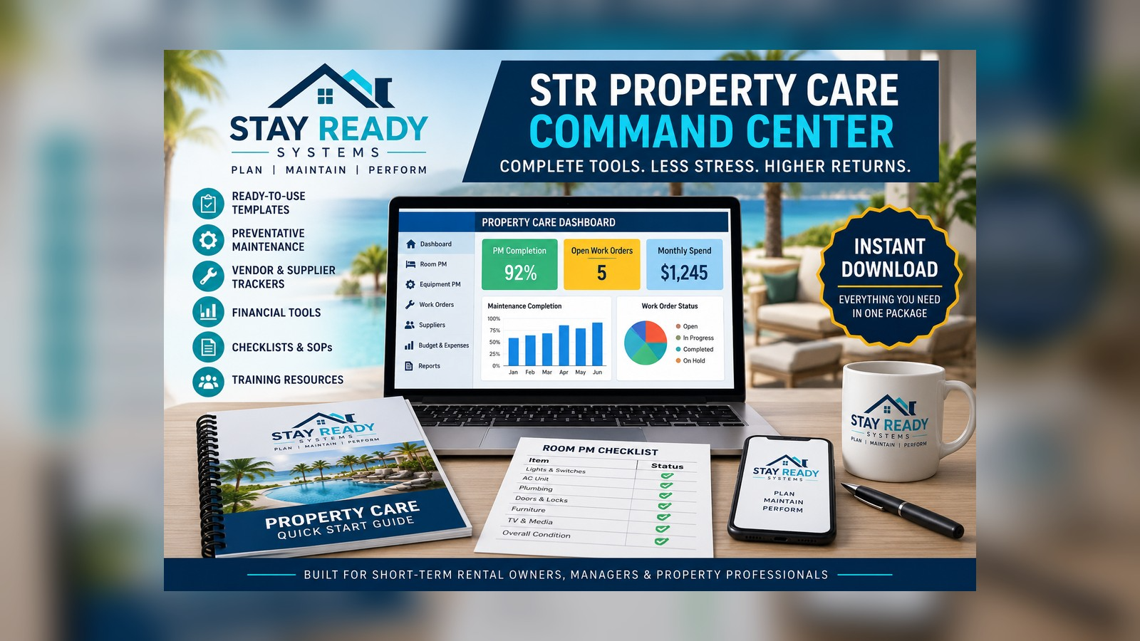 STR Property Care Command Center