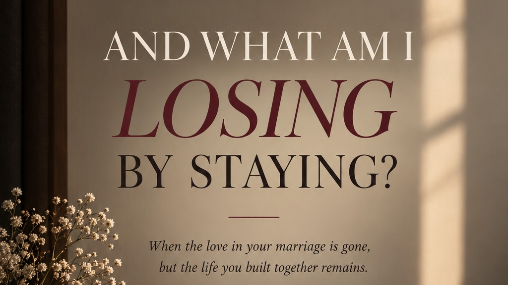 And What Am I Losing by Staying?