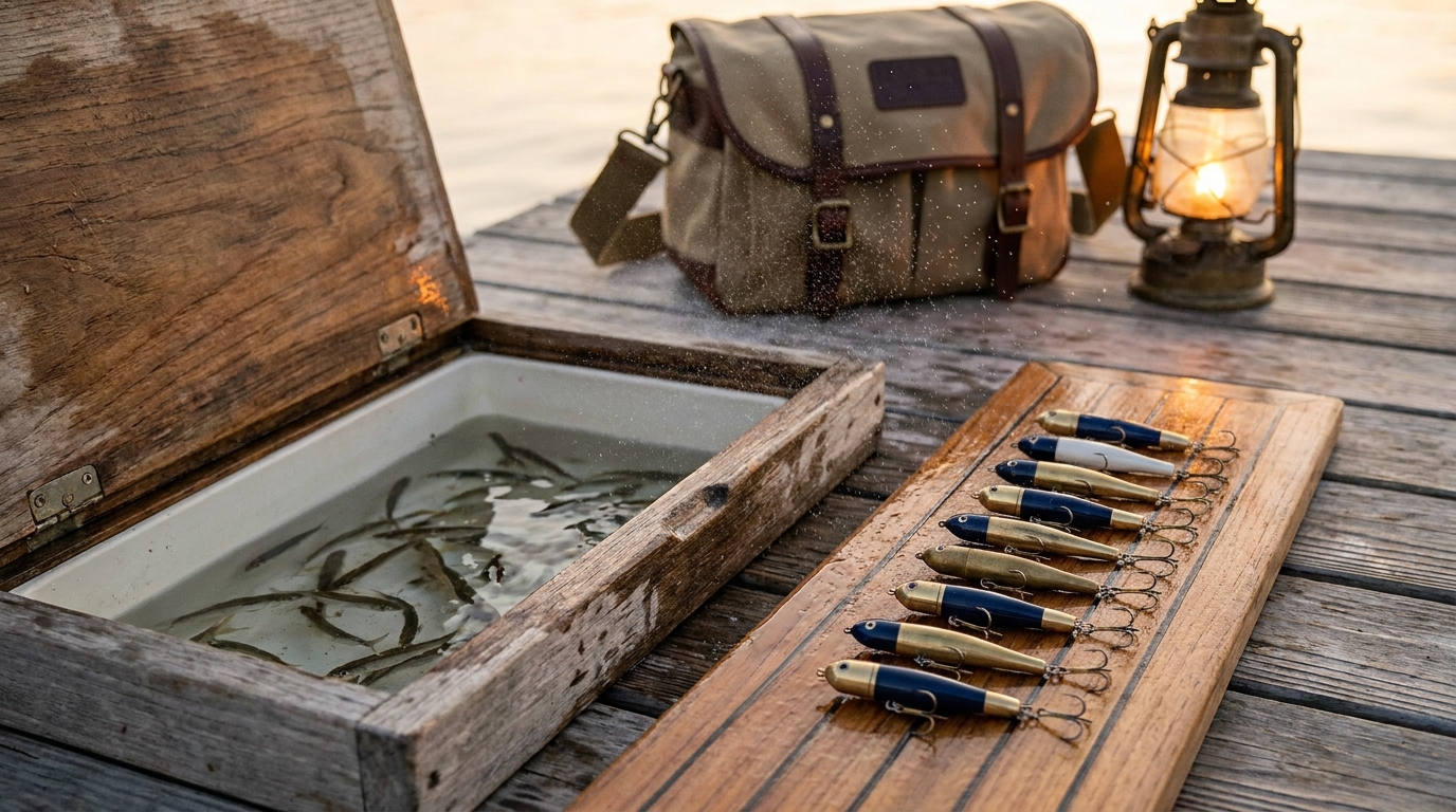 Live Bait & Artificials for Small Boats