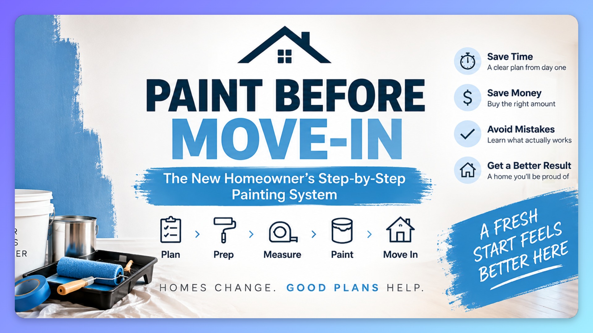 Paint Before Move-In