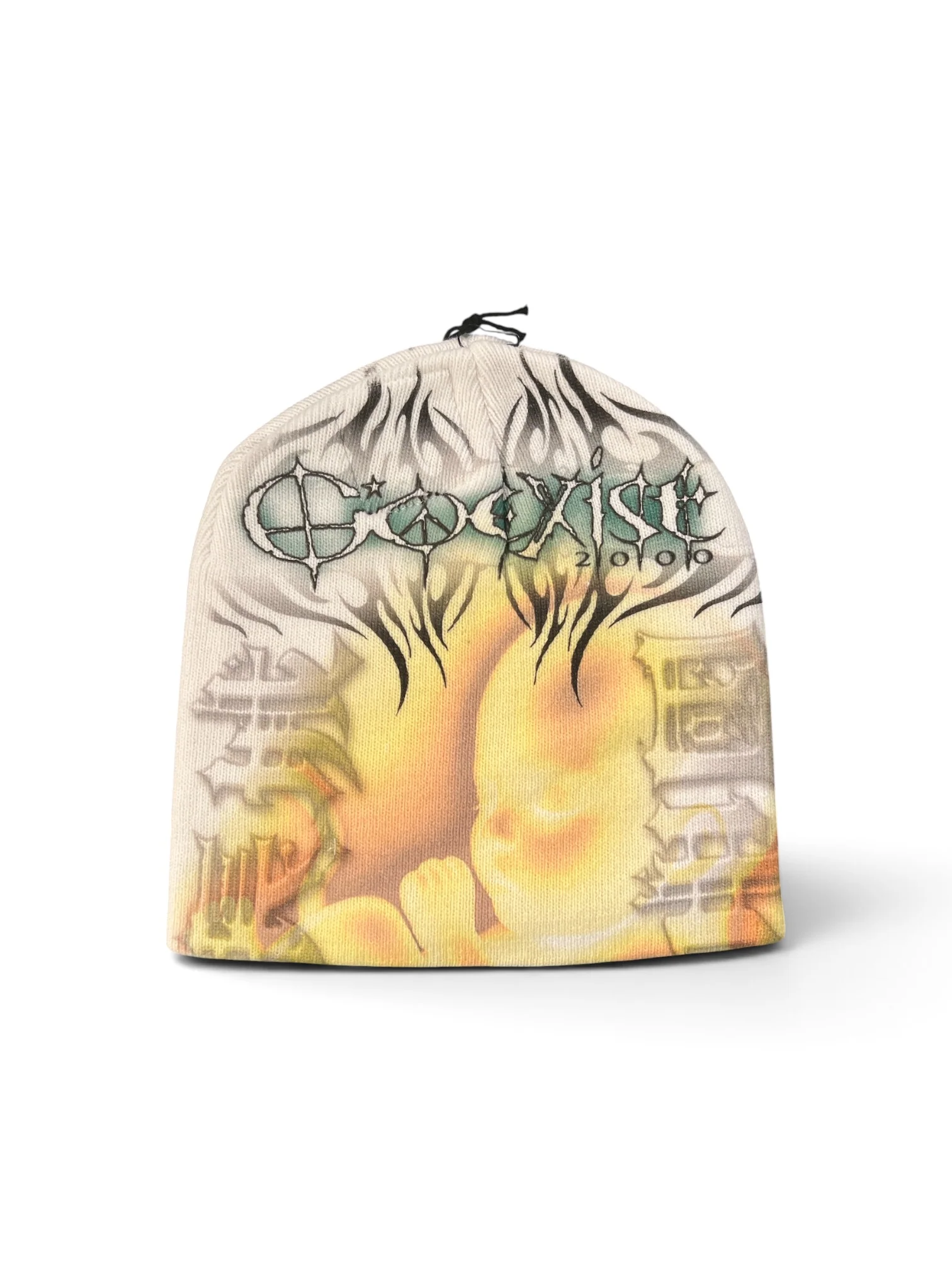 HELLSTAR FETUS BEANIE WHITE