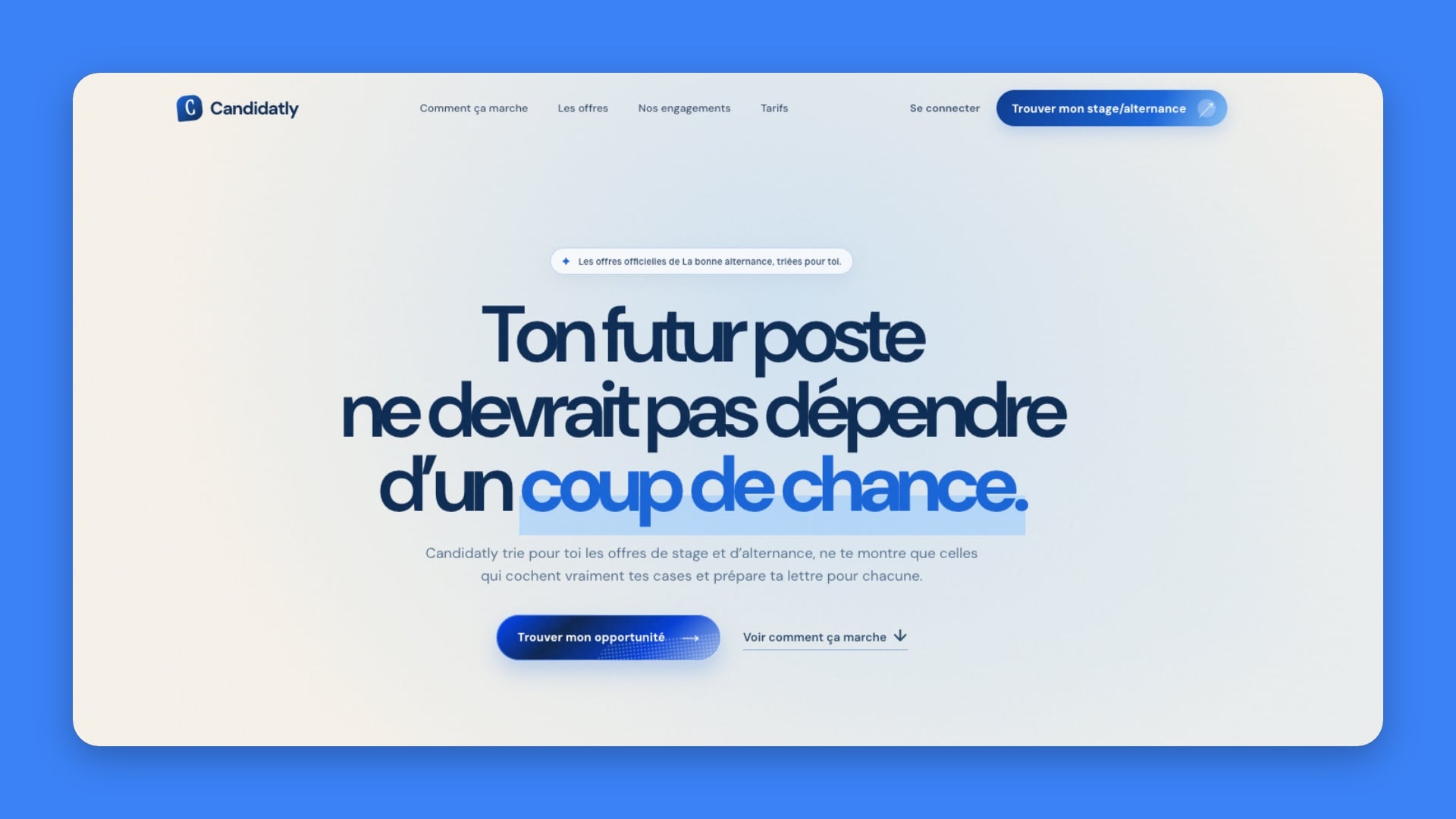 Candidatly Premium Abonnement Mensuel