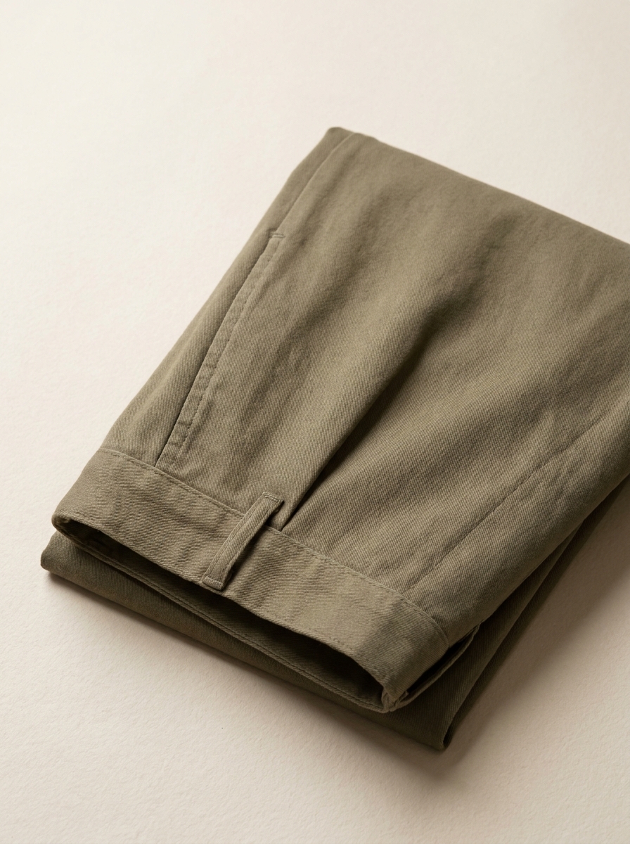 Straight-Leg Trousers