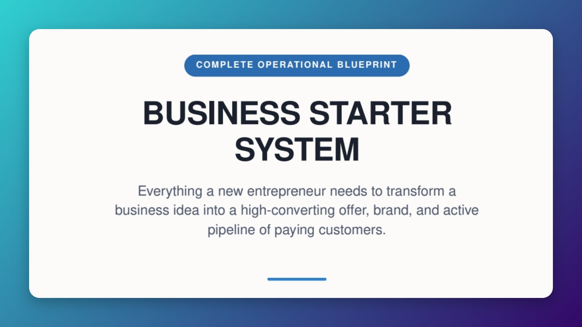 How to Launch your first offer and attract paying customers