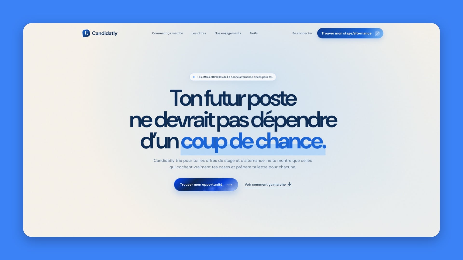 Candidatly Basique Abonnement Annuel