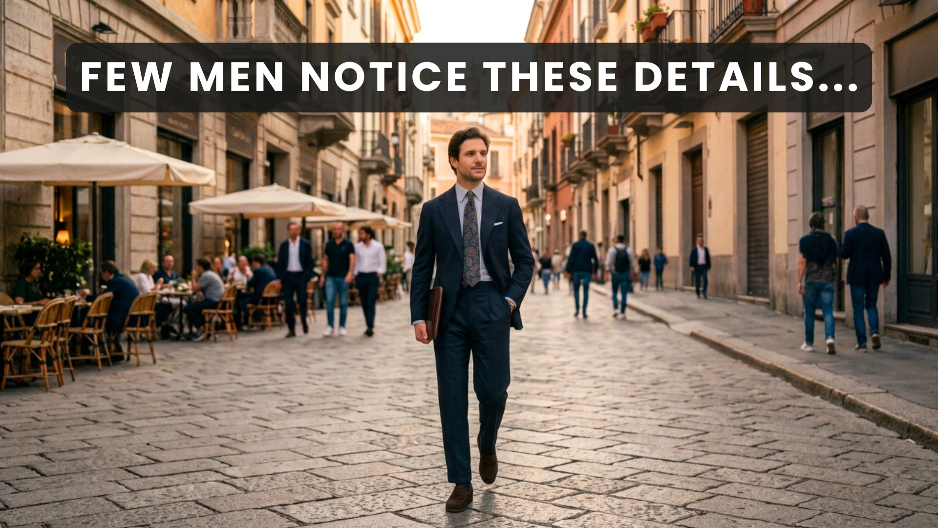 DECODING THE SUIT: Learn to identify the details that make a suit work