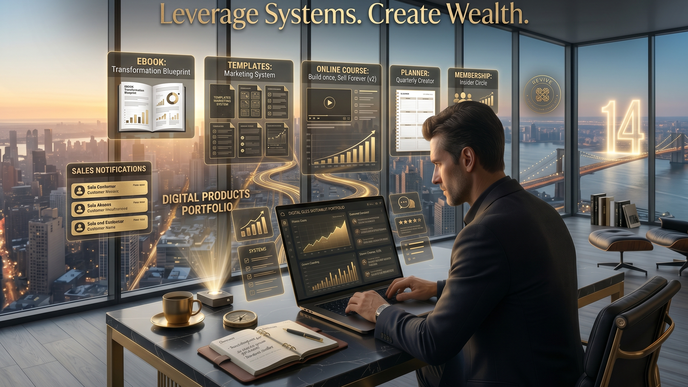 Revive Digital Product Empire Blueprint