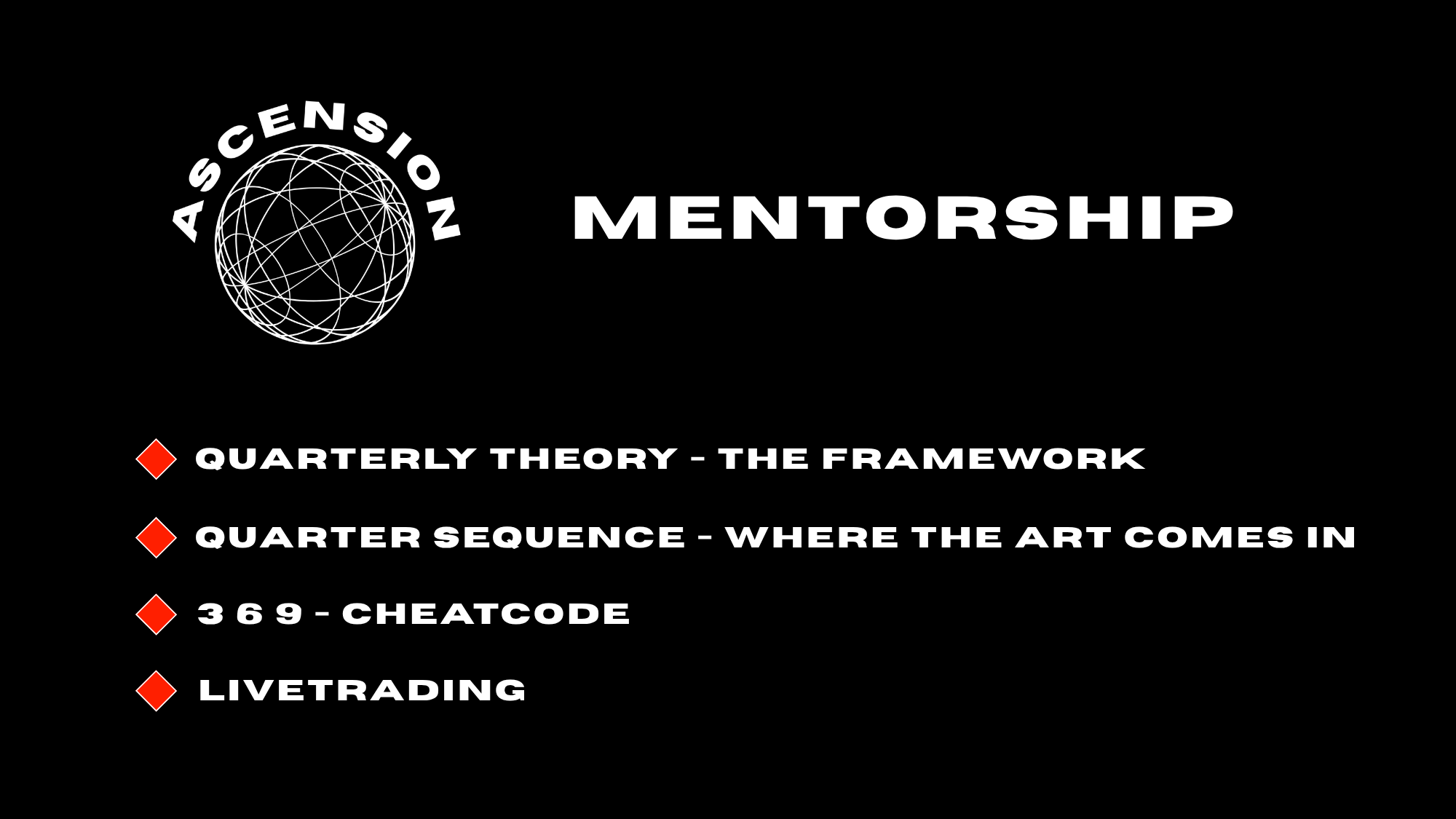 ASCENSION - Mentorship