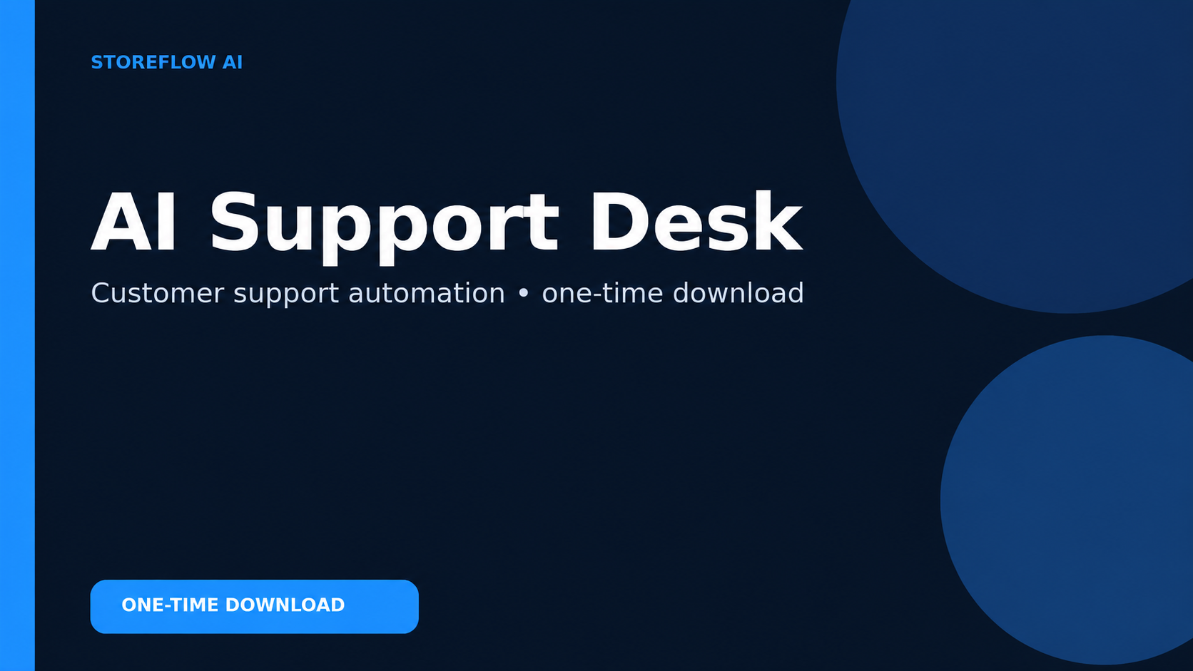 StoreFlow AI Support Desk