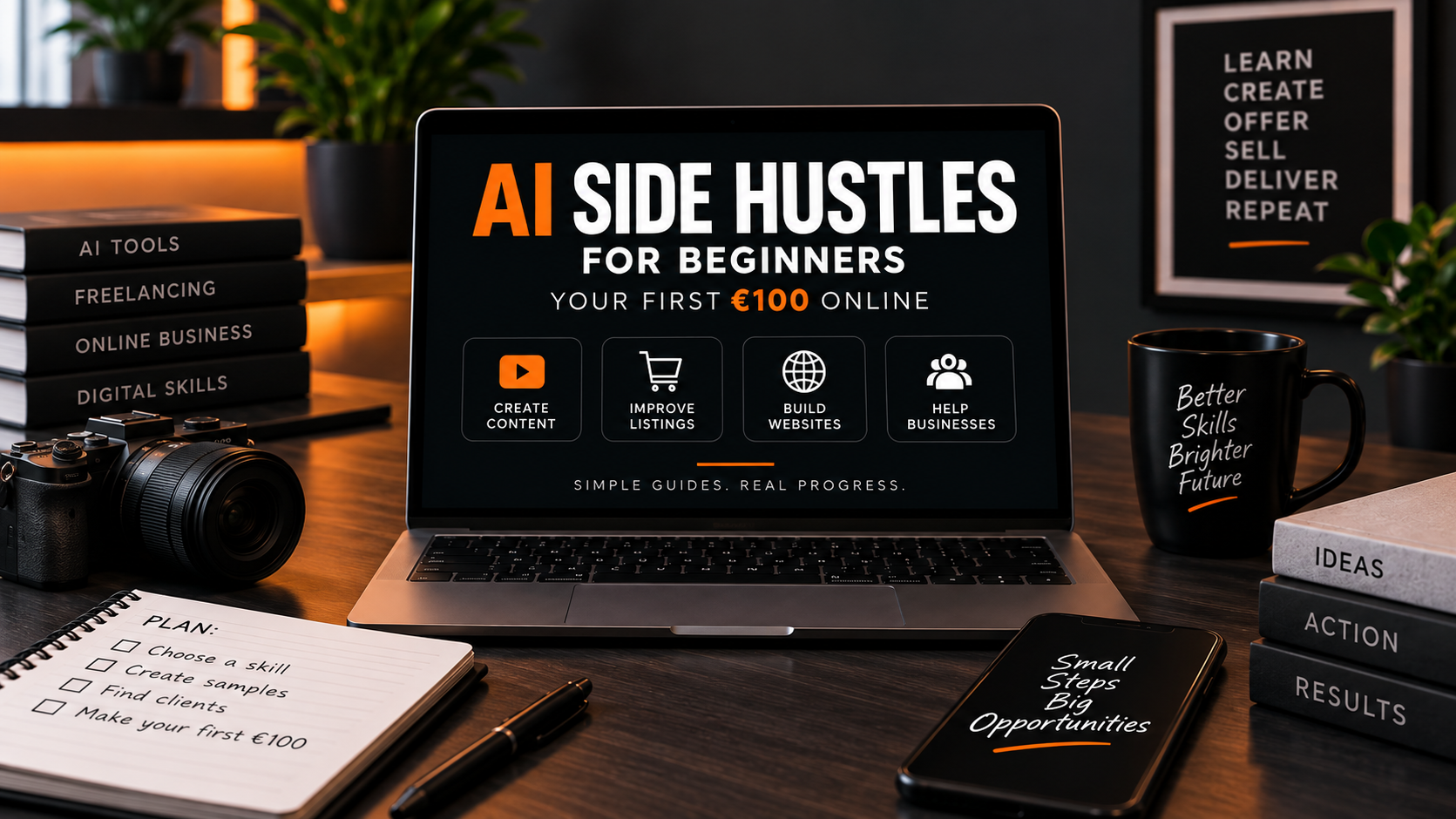 AI Side Hustles for Beginners
