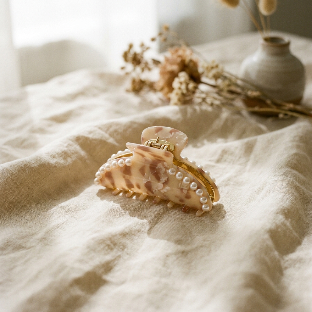 Pearl Claw Clip