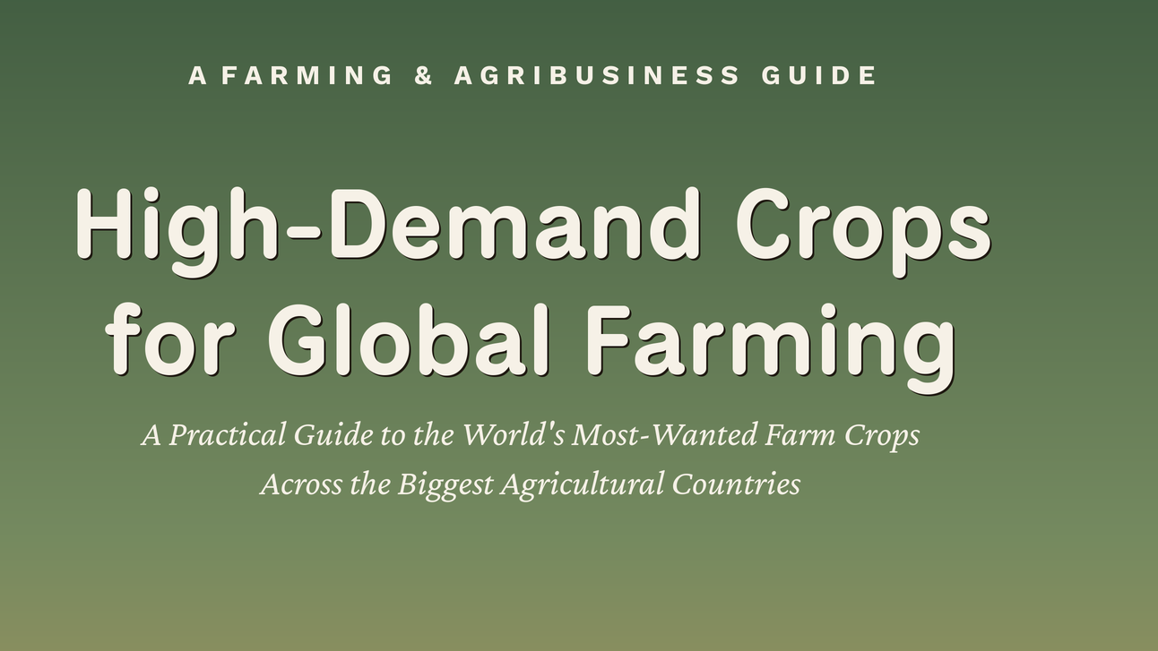 Global Profitable Crops Guide