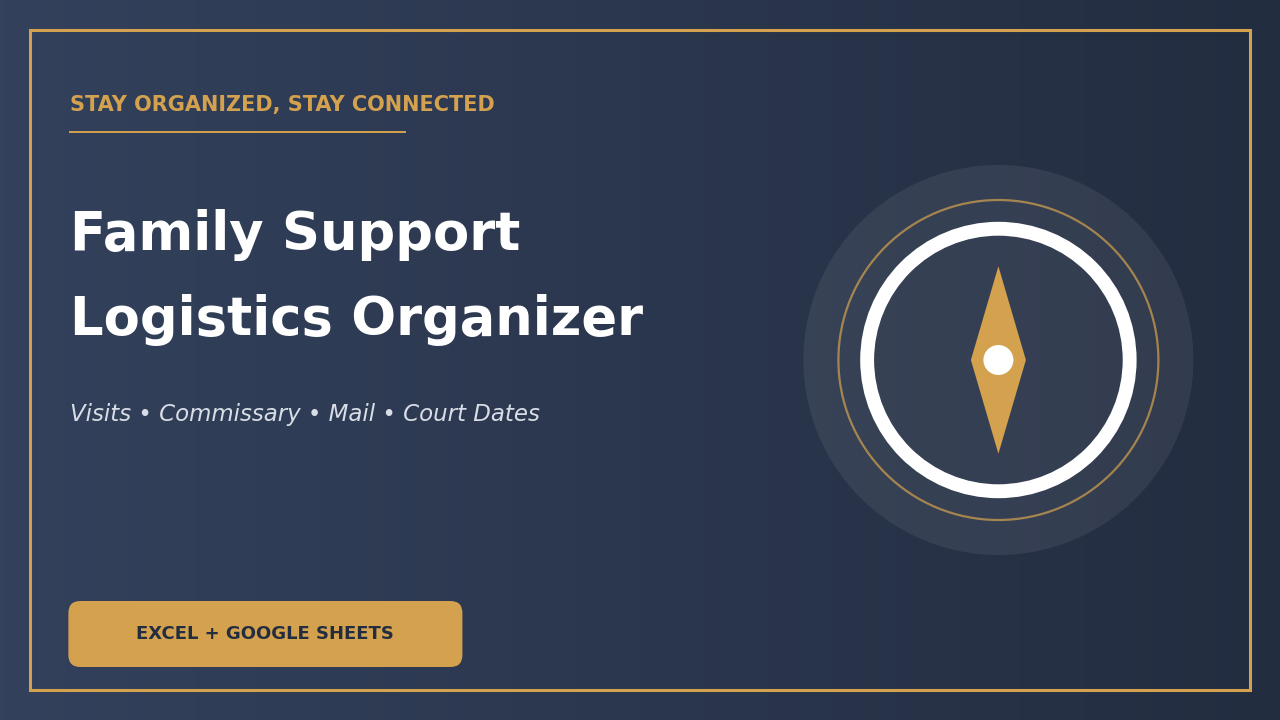 Family Support Logistics Organizer