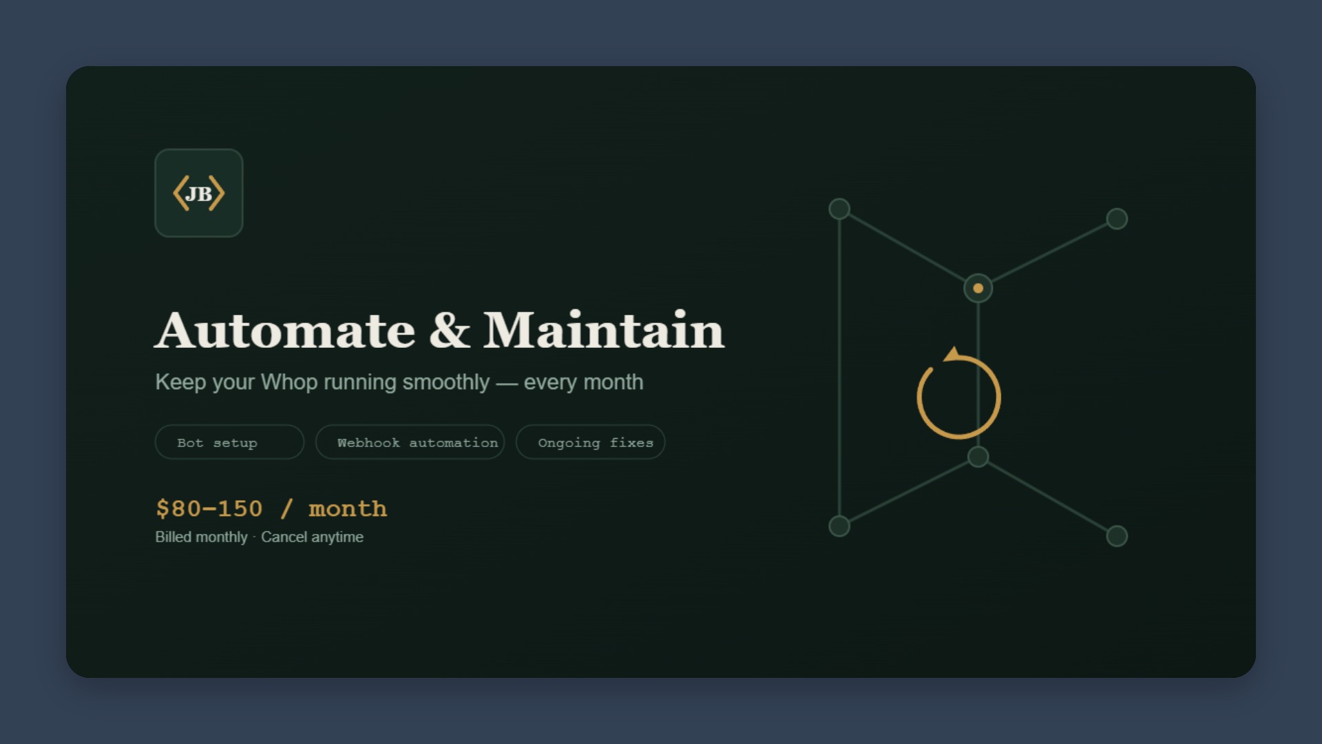 Automate and Maintain