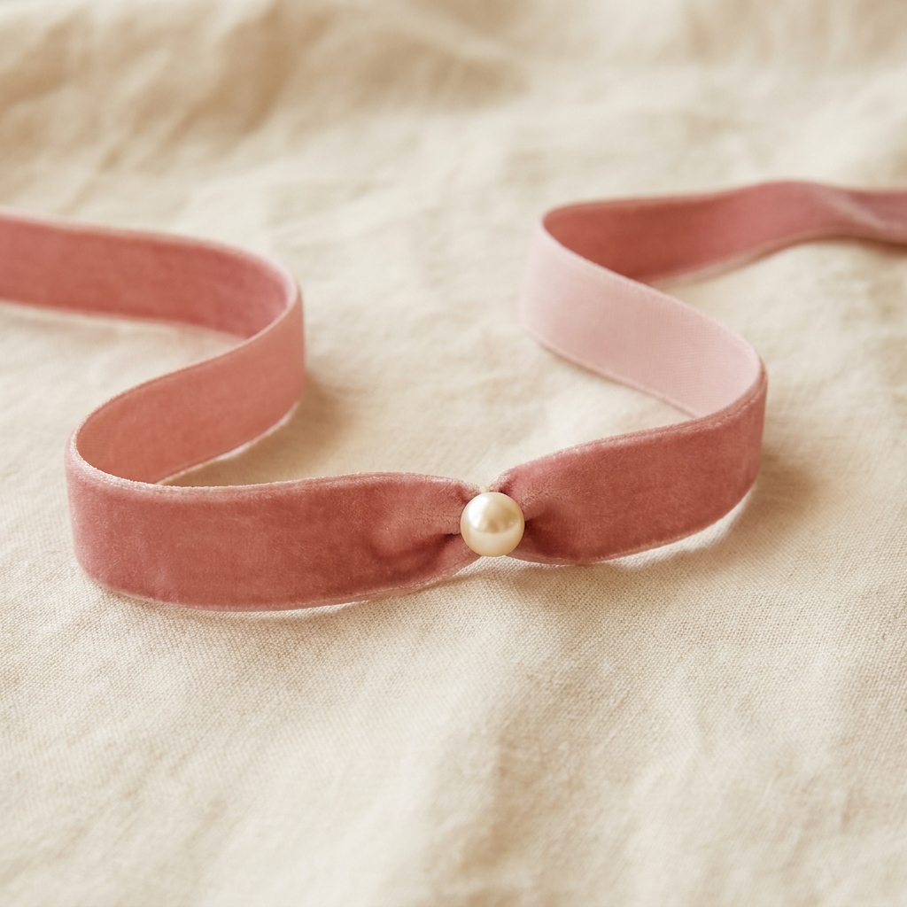 Velvet Ribbon Choker