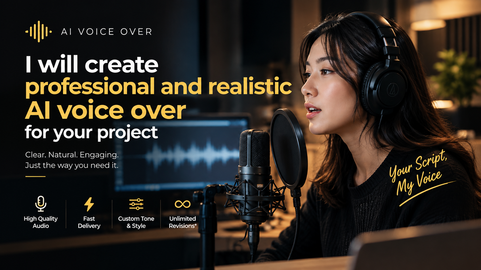 AI Voice Over for YouTube Creators