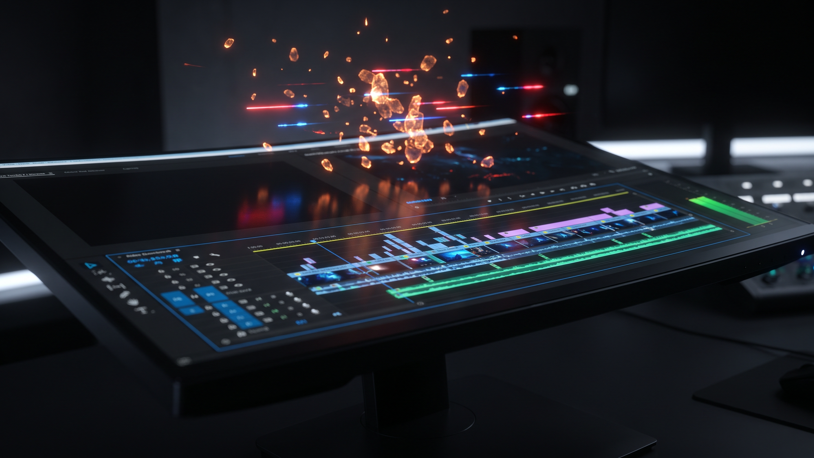 4K Cinematic Alpha VFX Overlays