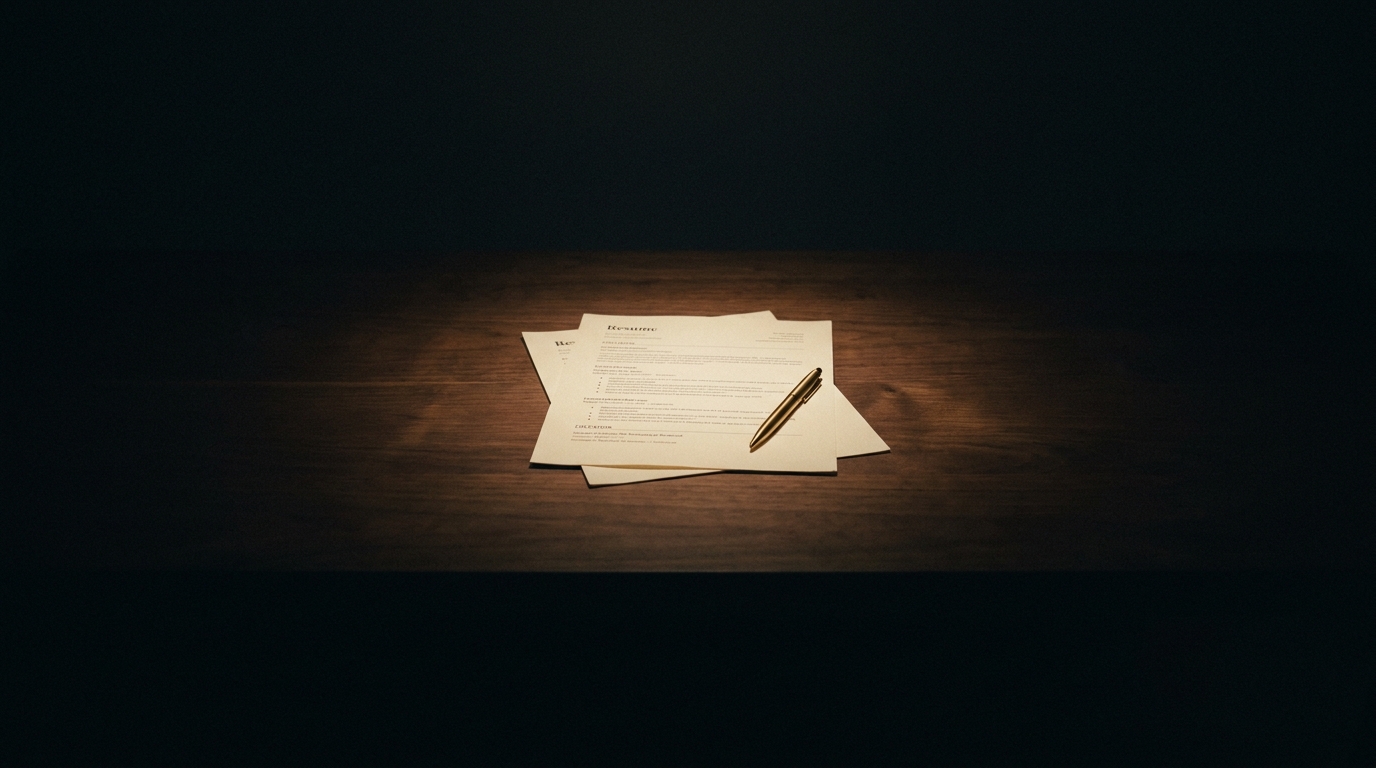 CV et lettre de motivation