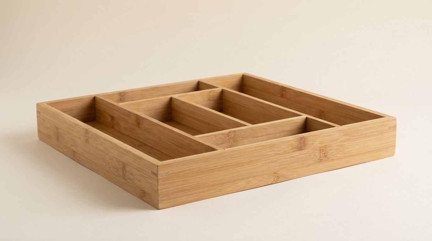 Bamboo Drawer Organizer