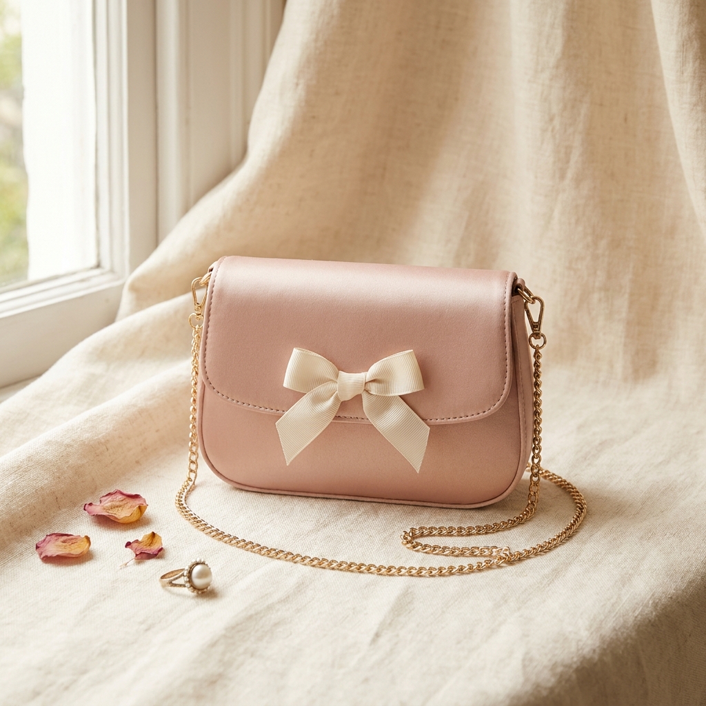 Mini Ribbon Shoulder Bag