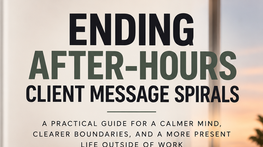 Ending After-Hours Client Message Spirals