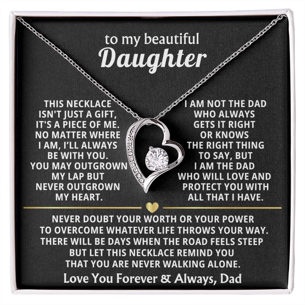 To My Beautiful Daughter - You may outgrown my lap but never outgrown my heart