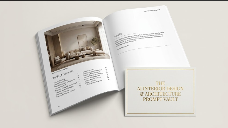The AI Interior Design & Architecture Prompt Vault