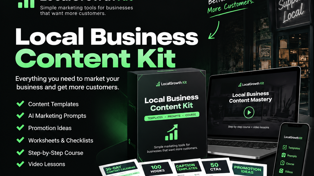 Local Business Content Kit