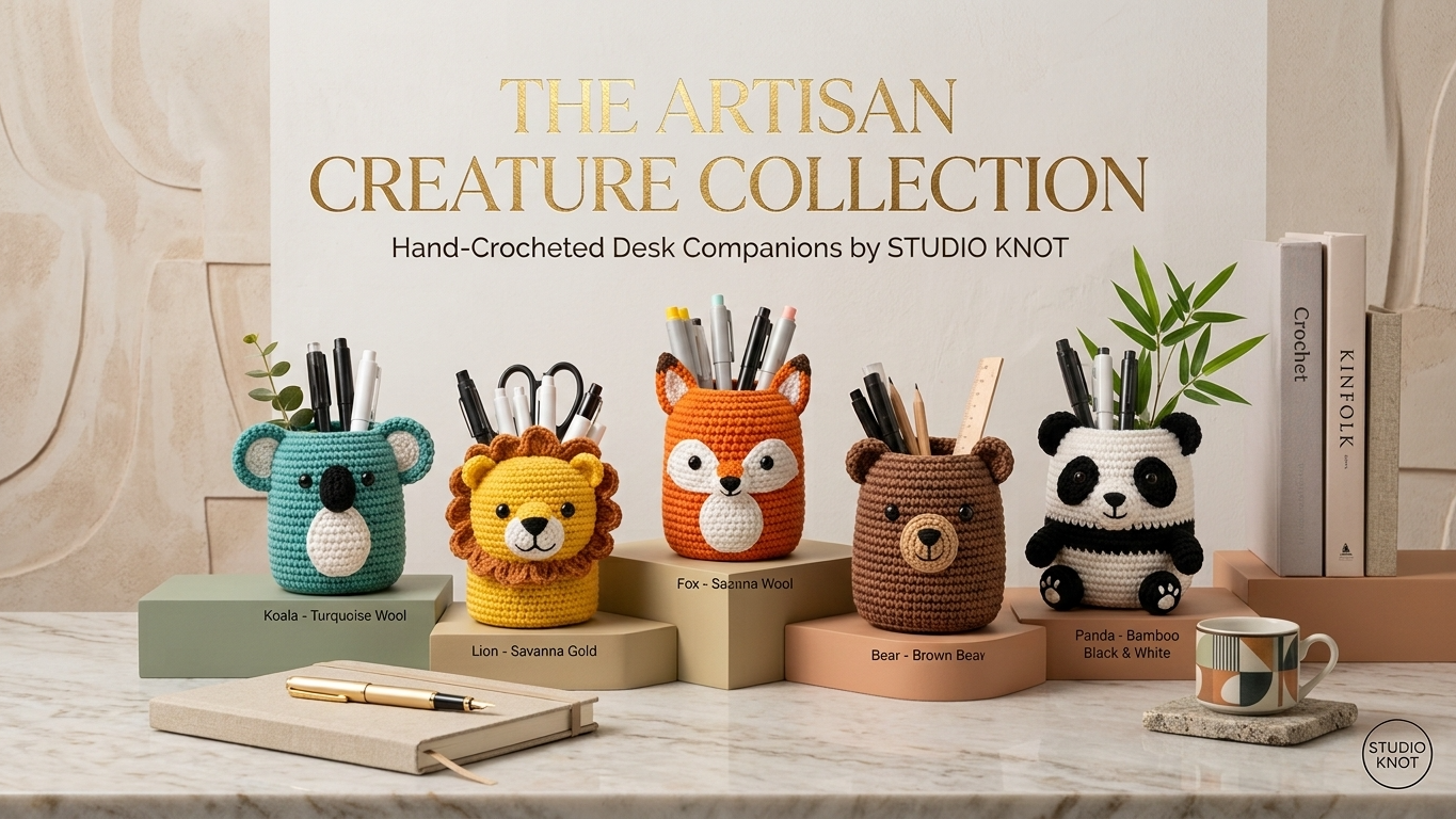 The Artisan Desk Organizer Collection Pattern (PDF)