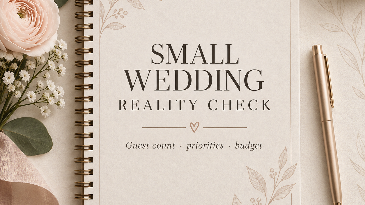 Before You Book: The Small-Wedding Cost Check