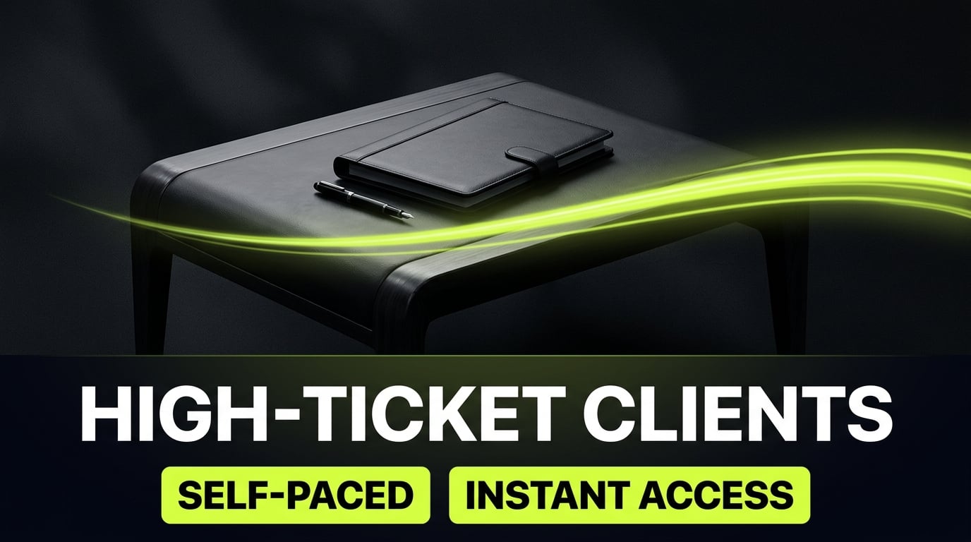How to Get High Ticket Clients ?