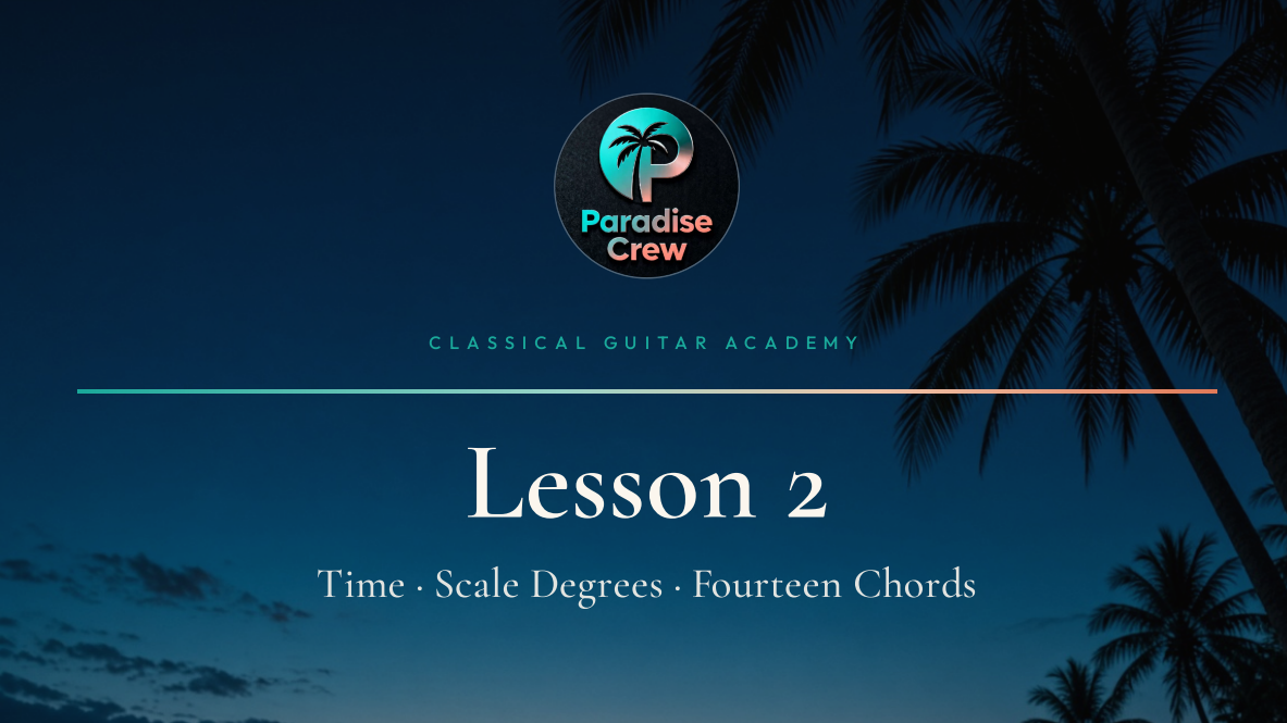 Classical Guitar Lesson 2