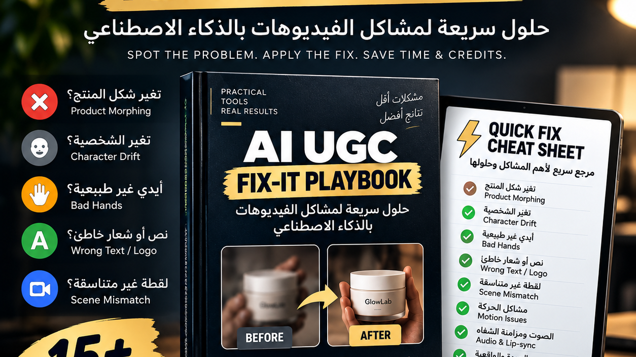 AI UGC Fix-It Playbook