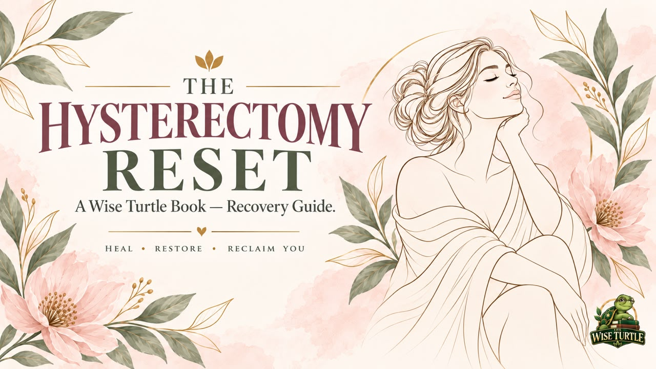 The Hysterectomy Reset — The Recovery Guide No One Hands You at the Hospital