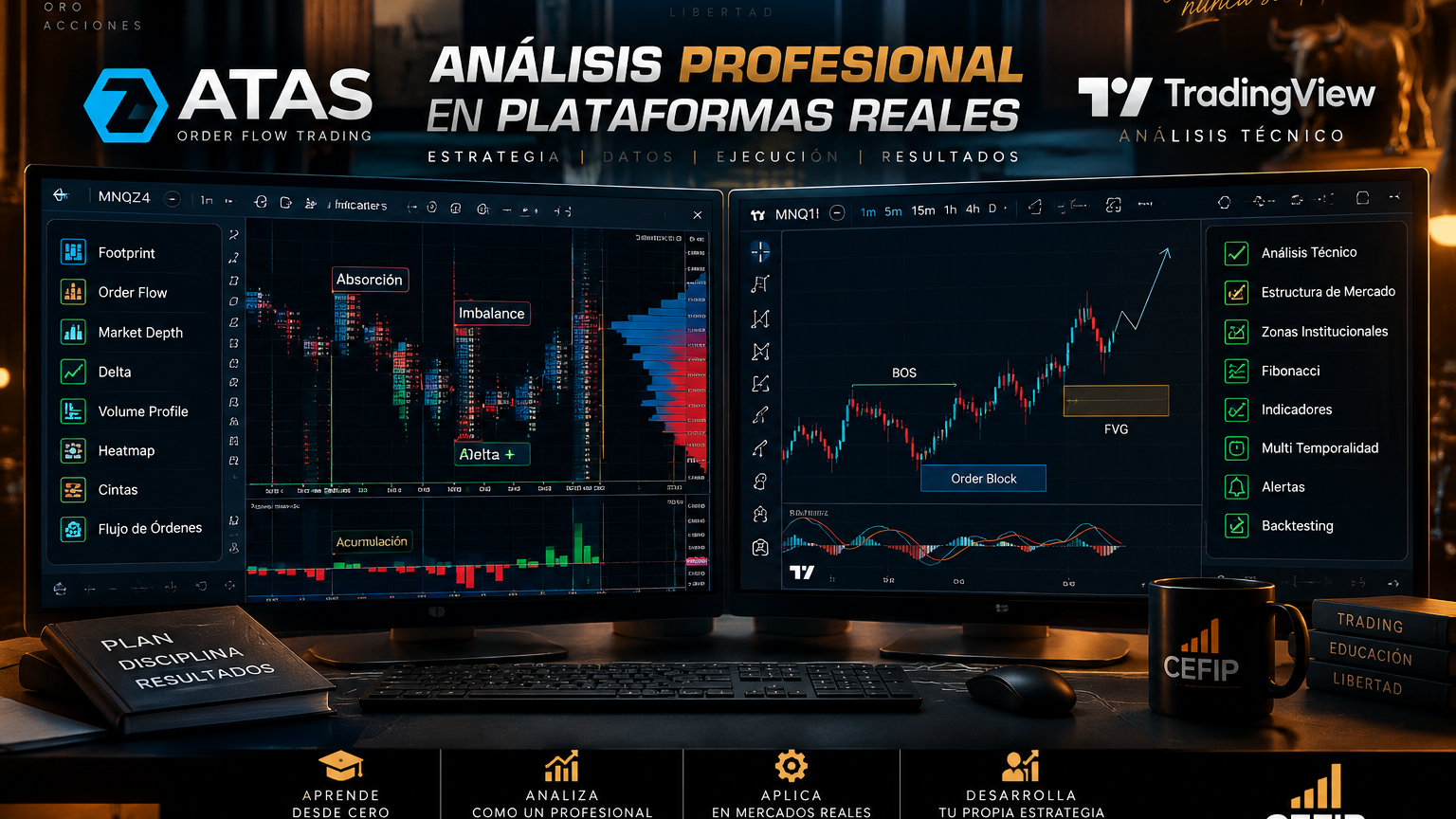 Aprende estrategias de trading