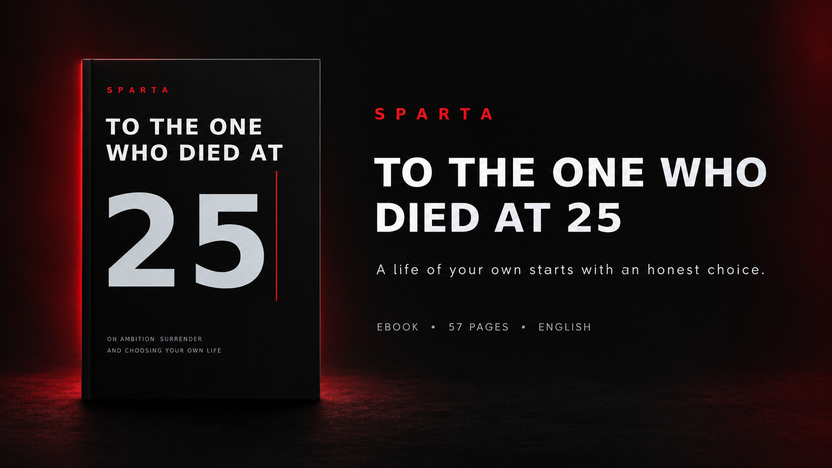 To the One Who Died at 25