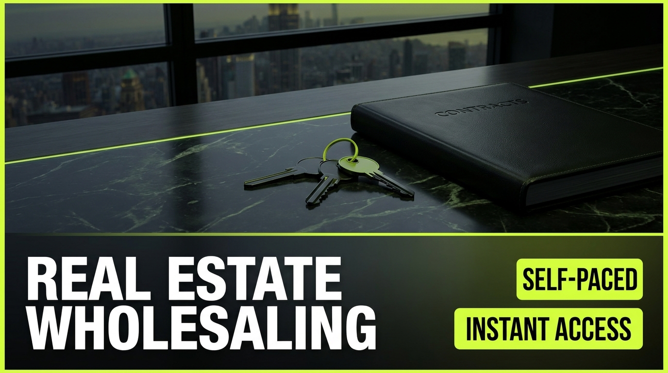 How to Start Real Estate Wholesaling ?