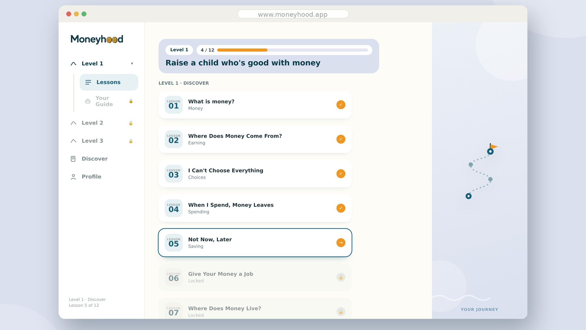 Moneyhood: Level 1