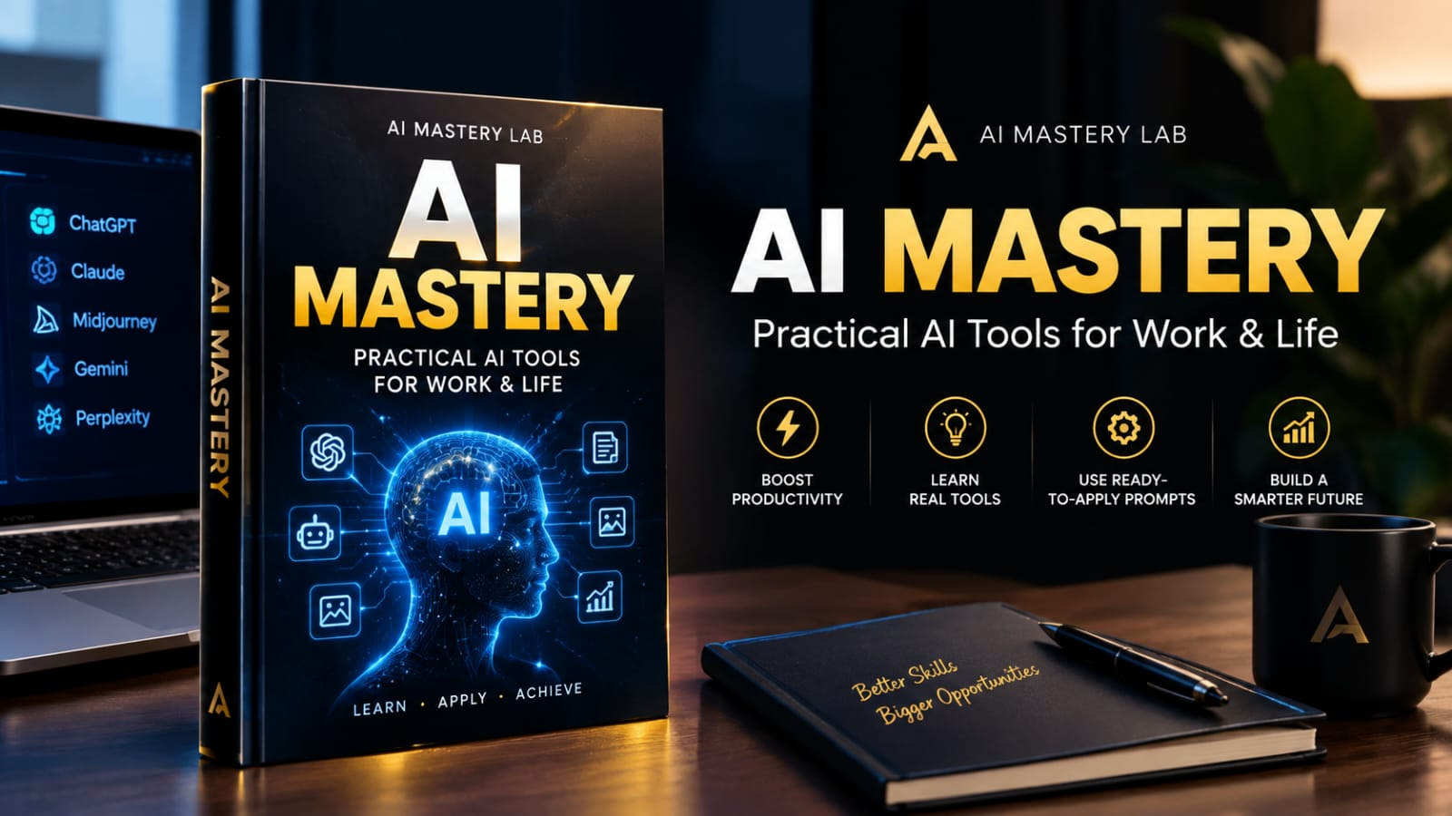 AI Mastery E-Book: Practical AI Tools for Work & Life