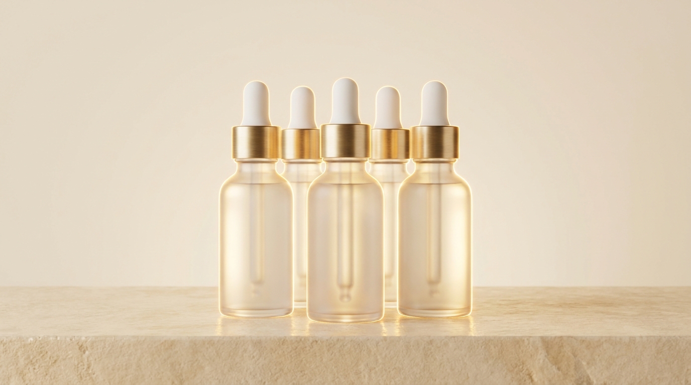 30ml Frosted Glass Dropper Bottles