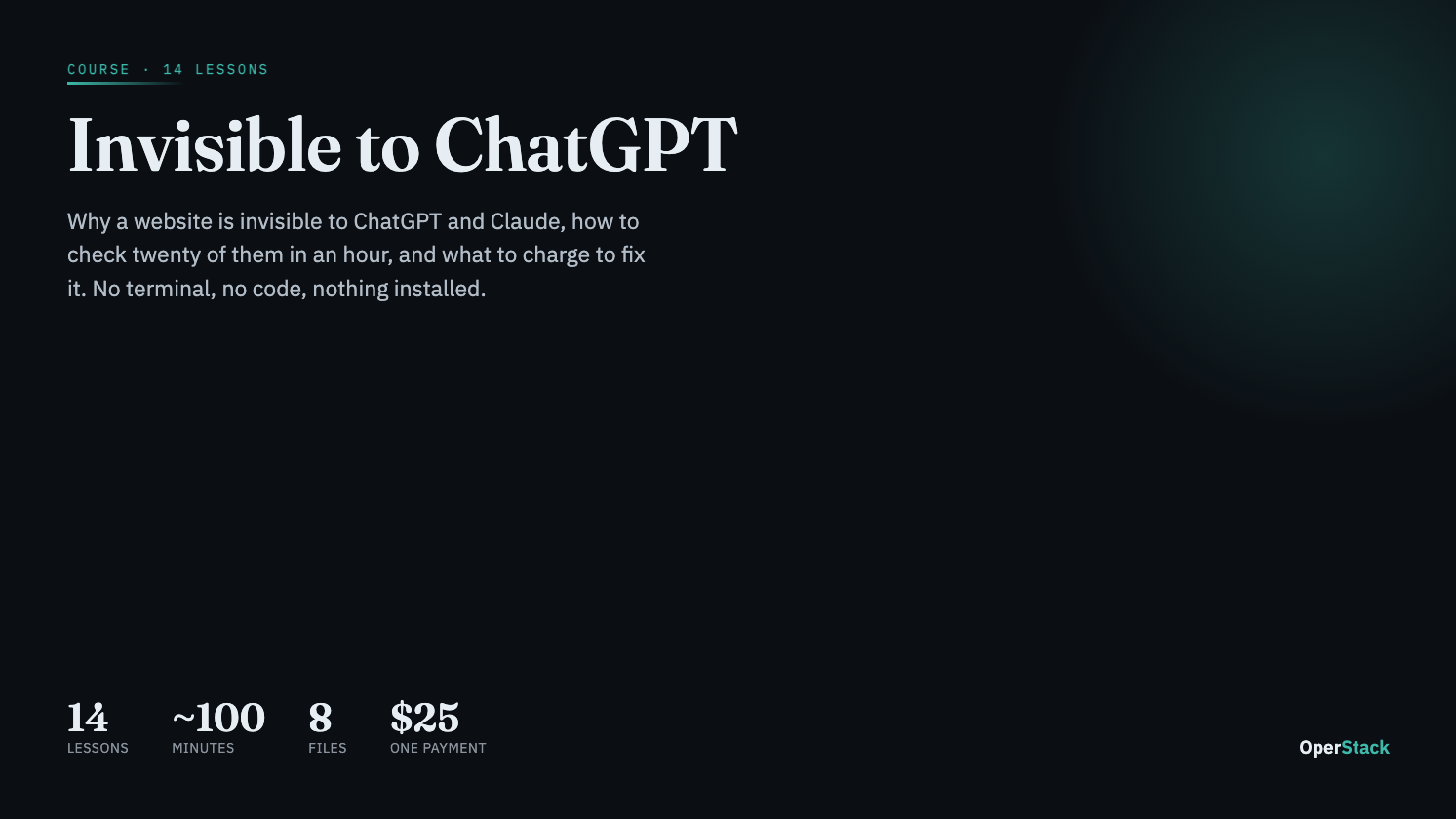 Invisible to ChatGPT