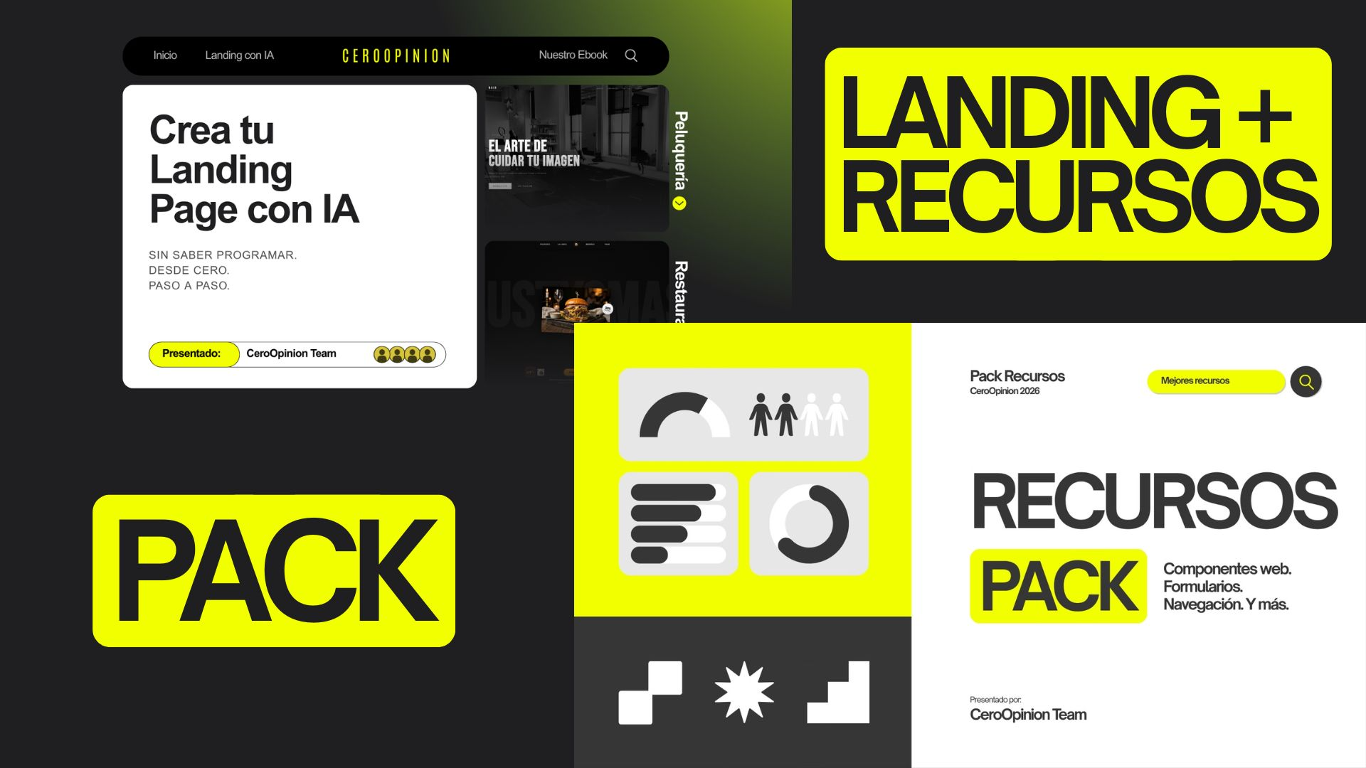 Pack Completo: Ebook + Recursos para Webs