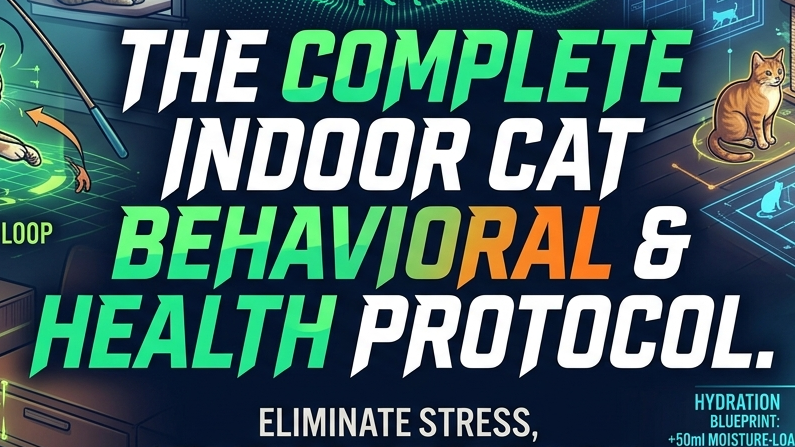 The Complete Indoor Cat Behavioral & Health Protocol