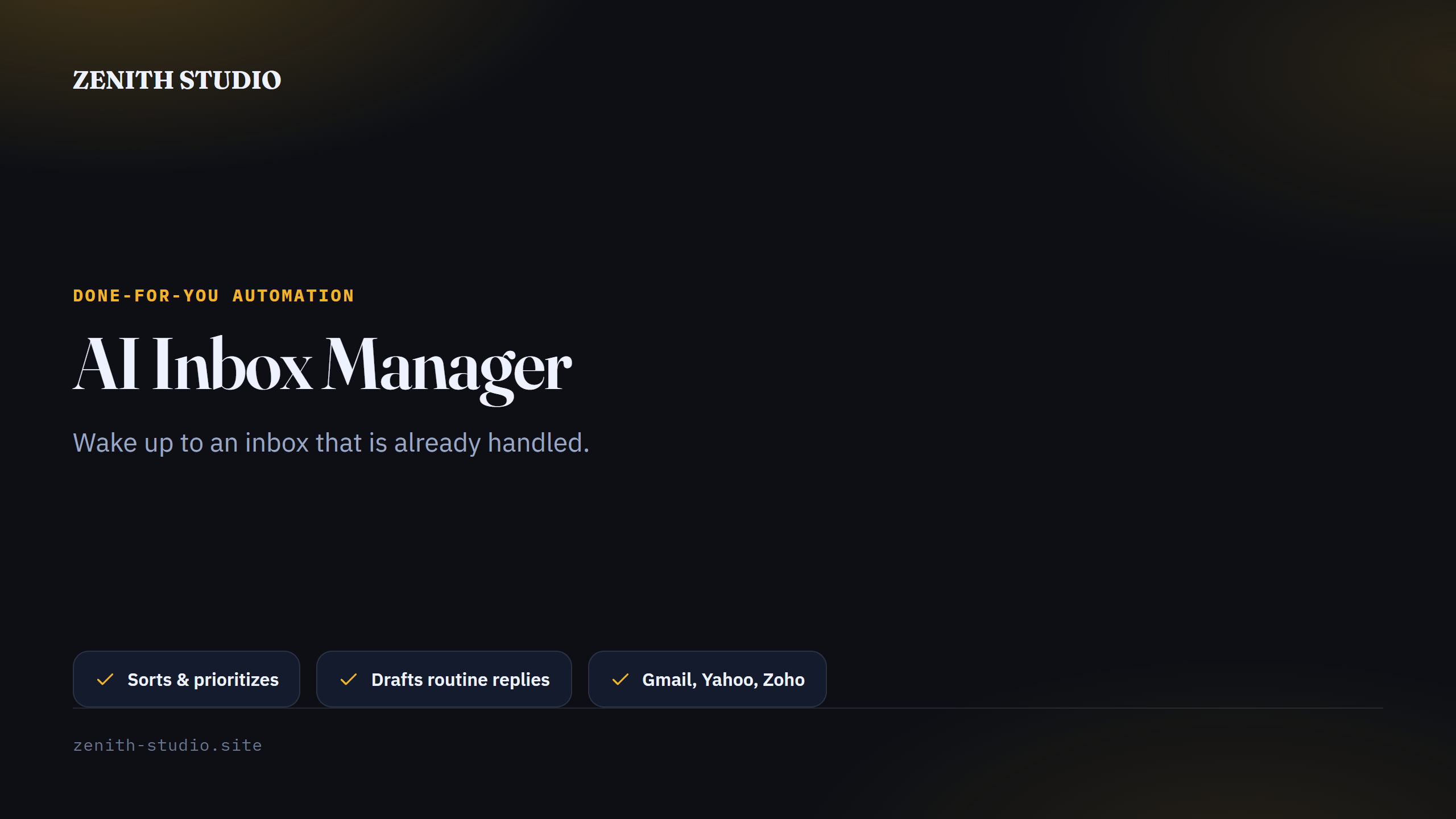 AI Inbox Manager