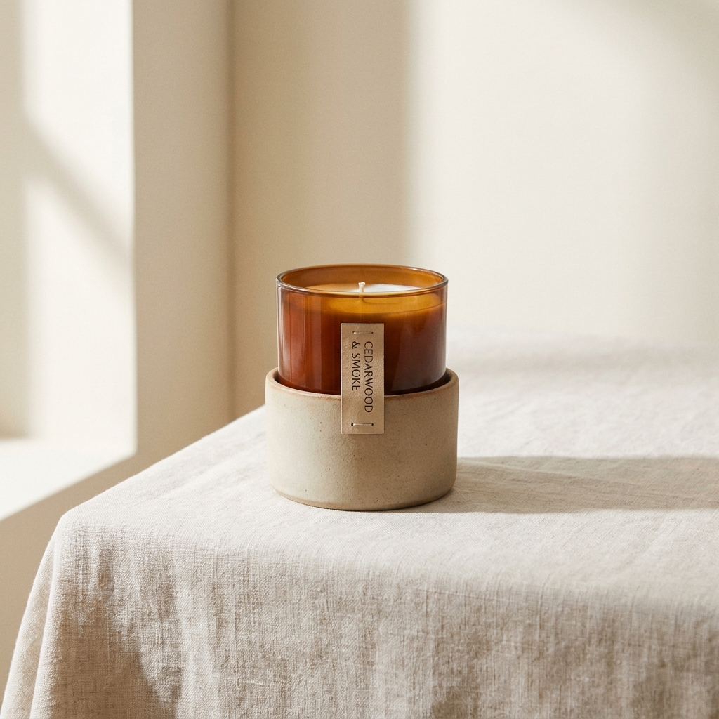 Cedarwood & Smoke Candle