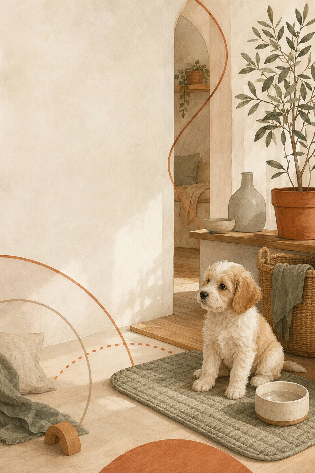 Garder une maison propre avec votre chiot sans cris ni imprévus