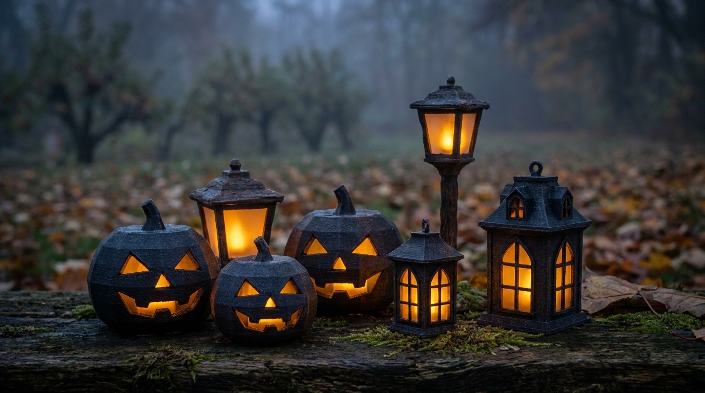 Halloween Lantern STL Pack